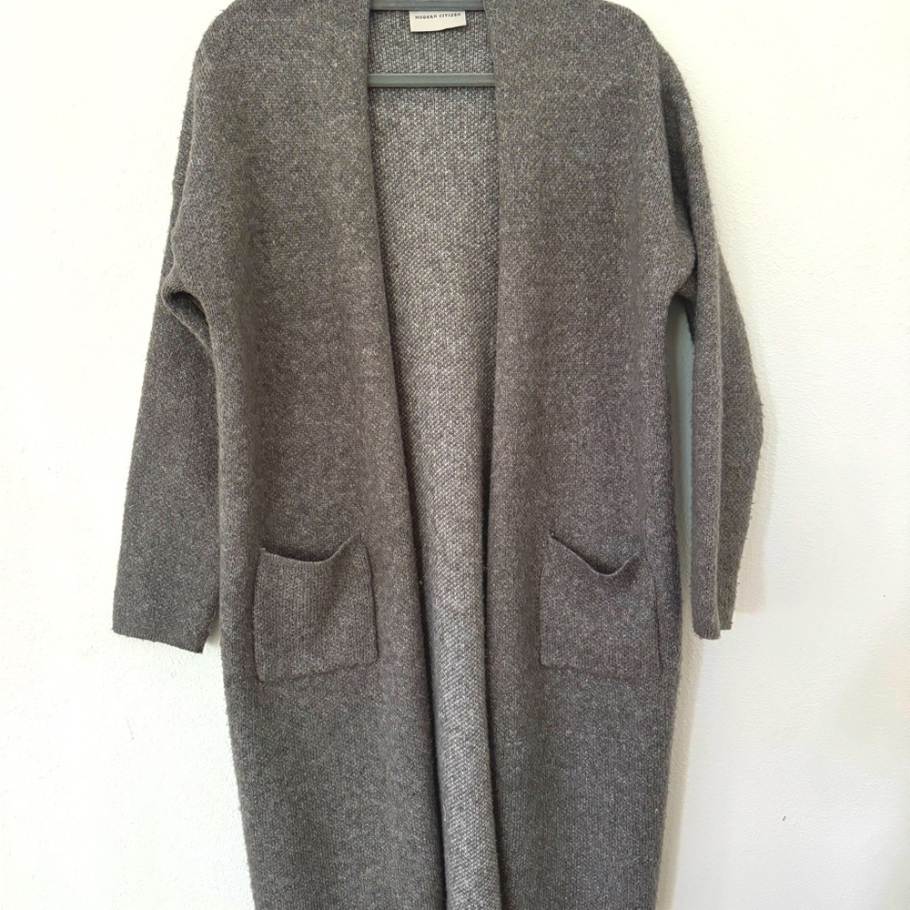 Modern Citizen Grey cozy knit long sweater
